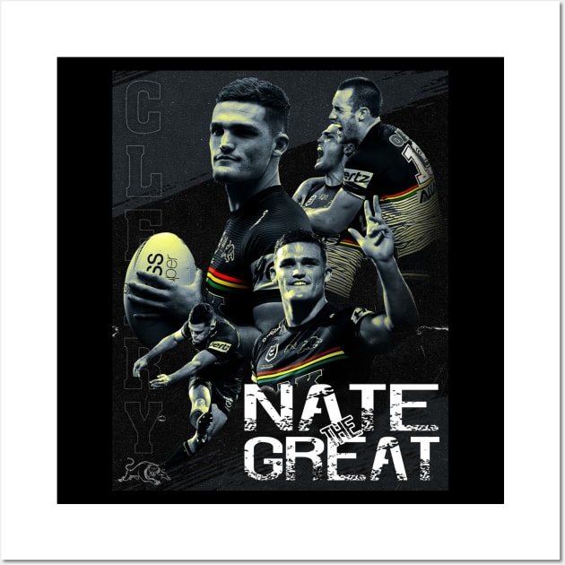 Penrith Panthers - Nathan Cleary - NATE THE GREAT Wall Art by OG Ballers